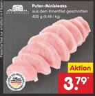 Puten-Ministeaks im Angebot bei Netto Marken-Discount in Nordhausen Puten-Ministeaks Angebote von Gut Ponholz bei Netto Marken-Discount Nordhausen für 3,79 €