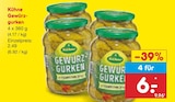 Gewürzgurken Angebote von Kühne bei Netto Marken-Discount Paderborn für 2,49 €