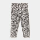Legging 3/4 élastiqué coton ecru fille dans le catalogue La Halle