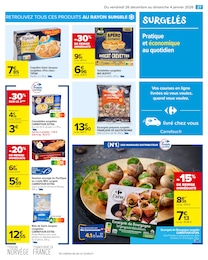 Offre Escargots surgelés dans le catalogue Carrefour Market du moment à la page 29