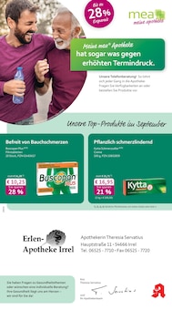 Aktueller mea - meine apotheke Prospekt "Unsere September-Angebote" Seite 1 von 4 Seiten für Irrel