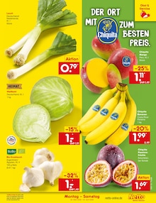 Bananen im Netto Marken-Discount Prospekt "Aktuelle Angebote" mit 65 Seiten (Freiburg (Breisgau))