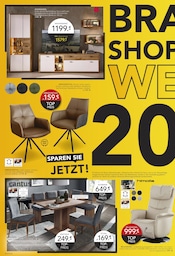 Aktueller BRAUN Möbel-Center Prospekt mit Esstisch, "BRAUN SHOPPING WEEK", Seite 2