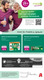 Aktueller mea - meine apotheke Apotheken Prospekt in Dillingen und Umgebung, "Unsere September-Angebote" mit 4 Seiten, 01.09.2025 - 30.09.2025