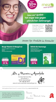 mea - meine apotheke Prospekt Unsere Oktober-Angebote mit 4 Seiten