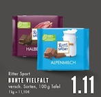 BUNTE VIELFALT Angebote von Ritter Sport bei E center Gelsenkirchen für 1,11 €