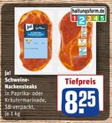 Aktuelles Schweine-Nackensteaks Angebot bei REWE in Halle (Saale) ab 8,25 €