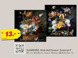 Glasbild Birds And Flowers Angebote bei Höffner Elmshorn für 13,00 €