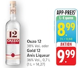 EDEKA Aichwald - Ouzo 12 Angebot im Prospekt Ouzo 12 bei EDEKA im Aichwald Prospekt für 8,99 €