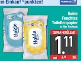Feuchtes Toilettenpapier von Hakle im aktuellen EDEKA Prospekt für 1,11 €