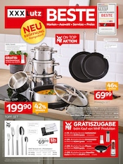 Kochtopf Set Angebote im Prospekt "BESTE Marken • Auswahl • Services • Preise" von XXXLutz Möbelhäuser auf Seite 1