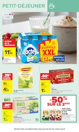 Promos Lait dans le catalogue "Carrefour" de Carrefour Lait en promo dans le catalogue Carrefour à la page 10