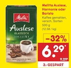 Auslese von Melitta für 6,29 € bei Netto Marken-Discount im Angebot Auslese von Melitta im aktuellen Netto Marken-Discount Prospekt