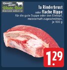 Rinderbrust oder flache Rippe im Angebot bei E center in Borken Rinderbrust oder flache Rippe Angebote von Münsterländer Weide-Rind bei E center Borken für 1,29 €