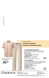 Leinenhose Angebot & Preis im aktuellen BABISTA Prospekt Leinenhose Angebot im aktuellen BABISTA Prospekt auf Seite 100