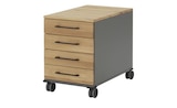 Rollcontainer mit Massivholzfront SOLIDLine im Höffner Prospekt Rollcontainer mit Massivholzfront SOLIDLine von im aktuellen Höffner Prospekt für 365,99 €
