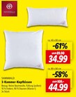 3-Kammer-Kopfkissen ca. 40 x 80 cm von Sannwald im aktuellen Lidl Prospekt