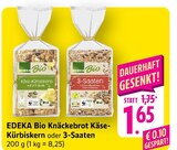 Knäckebrot Käse-Kürbiskern Angebote von EDEKA Bio bei E center Frankenthal für 1,65 €
