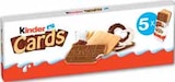 Biscuits cards - KINDER dans le catalogue Intermarché