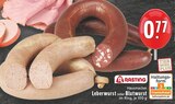 Leberwurst Angebote von Rasting bei E center Köln für 0,77 €