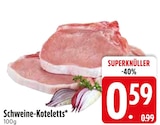 Schweine-Koteletts bei EDEKA im Hollenbach Prospekt für 0,59 €