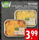 Tortellini mit Bolognese bei EDEKA im Mettingen Prospekt für 3,99 €