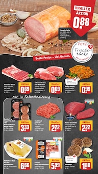 Schweinebraten im REWE Prospekt "Dein Markt" mit 33 Seiten (Siegen (Universitätsstadt))