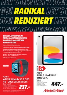 Smartphone im aktuellen MediaMarkt Saturn Prospekt (Saarbrücken) Smartphone im MediaMarkt Saturn Prospekt "RADIKAL REDUZIERT" mit 2 Seiten (Saarbrücken)