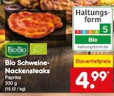 Aktuelles Bio Schweine-Nackensteaks Paprika Angebot bei Netto Marken-Discount in Moers ab 4,99 €