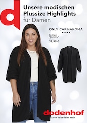 Damenbekleidung im dodenhof Prospekt in Bremen Aktueller dodenhof Prospekt mit Damenbekleidung, "Unsere modischen Plussize Highlights für Damen", Seite 1