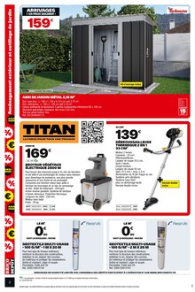 Catalogue Brico Dépôt de la semaine "L'Anniv À PRIX DÉPOT" avec 2 pages, valide du 24/10/2025 au 06/11/2025 pour Villetaneuse et alentours Prospectus Brico Dépôt de la semaine "L'Anniv À PRIX DÉPOT" avec 2 pages, valide du 24/10/2025 au 06/11/2025 pour Villetaneuse et alentours