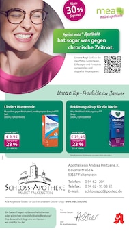 mea - meine apotheke Prospekt Unsere Januar-Angebote mit 4 Seiten