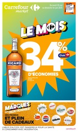 Prospectus Carrefour Market, "LE MOIS" à Nontron et alentours, 78 pages, 20/05/2025 - 01/06/2025 Catalogue Carrefour Market "LE MOIS" à Nontron et alentours, 78 pages, 20/05/2025 - 01/06/2025