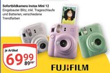 Sofortbildkamera Instax Mini 12 im Angebot bei GLOBUS in Bochum Sofortbildkamera Instax Mini 12 Angebote von Fujifilm bei GLOBUS Bochum für 69,99 €
