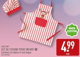 Set de cuisine pour enfant - CROFTON dans le catalogue Aldi