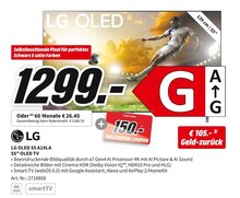 Media-Markt Holzminden - 55'' OLED TV 55'' OLED TV Angebot bei Media-Markt Holzminden im Prospekt EM IST, WO DU BIST