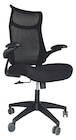 Fauteuil Aero Noir - Bureau Vallée à Roubaix Fauteuil Aero Noir en promo chez Bureau Vallée Roubaix à 99,99 €