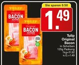 Original Bacon Angebot im WEZ Prospekt Original Bacon im WEZ Prospekt zum Preis von 1,49 €