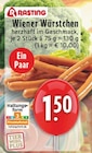 EDEKA Dorsten - Wiener Würstchen Angebot im Prospekt Wiener Würstchen bei EDEKA im Dorsten Prospekt für 1,50 €