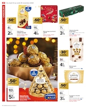 Promo Lindt dans le catalogue Carrefour du moment à la page 42