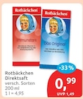 Direktsaft von Rotbäckchen im aktuellen budni Prospekt