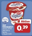 combi Borchen - Sahnejoghurt Angebot im Prospekt Sahnejoghurt bei combi im Borchen Prospekt für 0,39 €