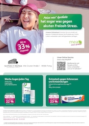 mea - meine apotheke Apotheke Prospekt der aktuellen Woche mit 4 Seiten, gültig von 01.05.2025 bis 31.05.2025, in Pliening und Umgebung Aktueller mea - meine apotheke Apotheke Prospekt in Pliening und Umgebung, "Unsere Mai-Angebote" mit 4 Seiten, 01.05.2025 - 31.05.2025