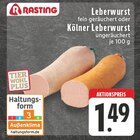 Leberwurst oder Kölner Leberwurst im Angebot bei EDEKA in Mülheim Leberwurst oder Kölner Leberwurst Angebote von Rasting bei EDEKA Mülheim für 1,49 €
