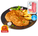 Frische Schweine-Schnitzel im Penny Prospekt Frische Schweine-Schnitzel von Mühlenhof im aktuellen Penny Prospekt für 4,99 €