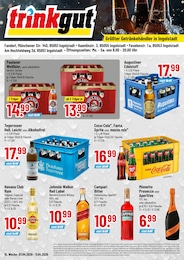 Trinkgut Prospekt für Wettstetten mit 4 Seiten Trinkgut Prospekt für Wettstetten: "Aktuelle Angebote", 4 Seiten, 07.04.2026 - 11.04.2026