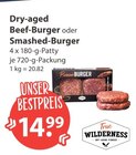 Dry-aged Beef-Burger von True Wilderness im aktuellen V-Markt Prospekt für 14,99 €