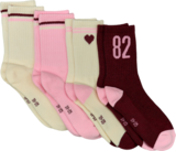 LOT DE 4 PAIRES DE CHAUSSETTES ENFANT INEXTENSO - IN EXTENSO - Auchan Hypermarché à Le Havre LOT DE 4 PAIRES DE CHAUSSETTES ENFANT INEXTENSO - IN EXTENSO en promo chez Auchan Hypermarché Le Havre à 4,99 €