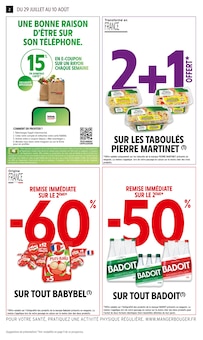 Prospectus Intermarché à Bonneville, "-50% DE REMISE IMMÉDIATE SUR LE 2ÈME SUR UNE SÉLECTION DE BIÈRES", 16 pages de promos valables du 29/07/2025 au 10/08/2025