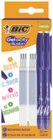 Carrefour Épinal - 2 rollers effaçables + 6 recharges bleues Promo 2 rollers effaçables + 6 recharges bleues dans le catalogue Carrefour La rentrée à prix qui déchirent à Épinal